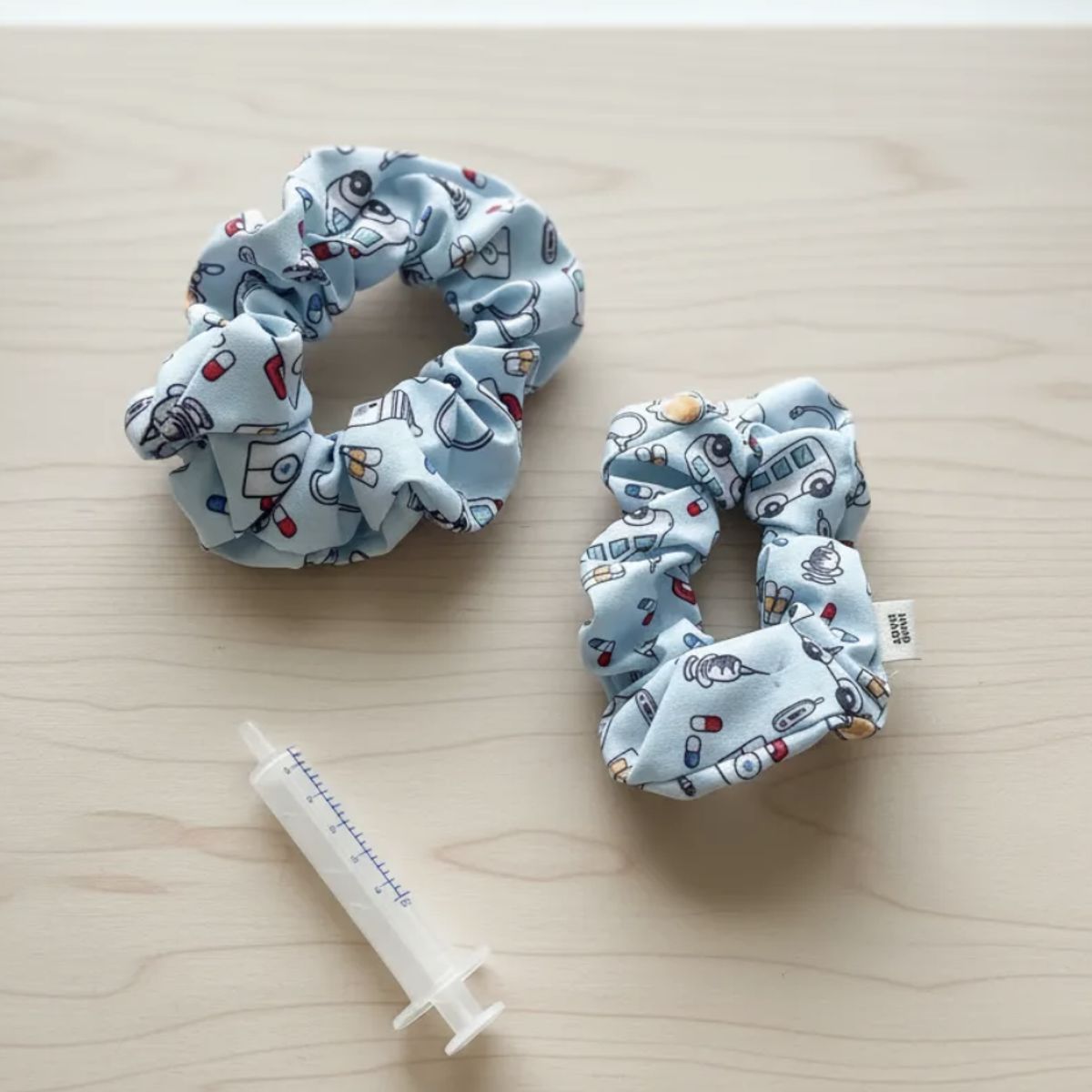 HAOKIDS - Scrunchie o colet para mujer enfermera 2 unidades collet