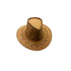 GENERICO - Sombrero Vaquero Niño Café 54X10Cm 1 Unidad