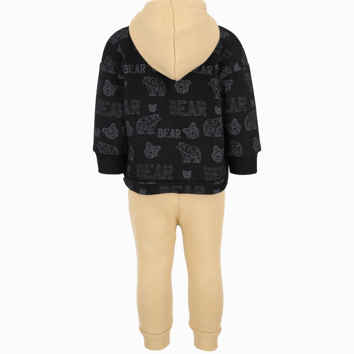 BLACK AND BLUE - Buzo bebés con oso beige Black and Blue