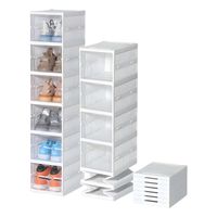 ESTANTE ORGANIZADOR DE ZAPATOS 6 NIVELES PLEGABLE