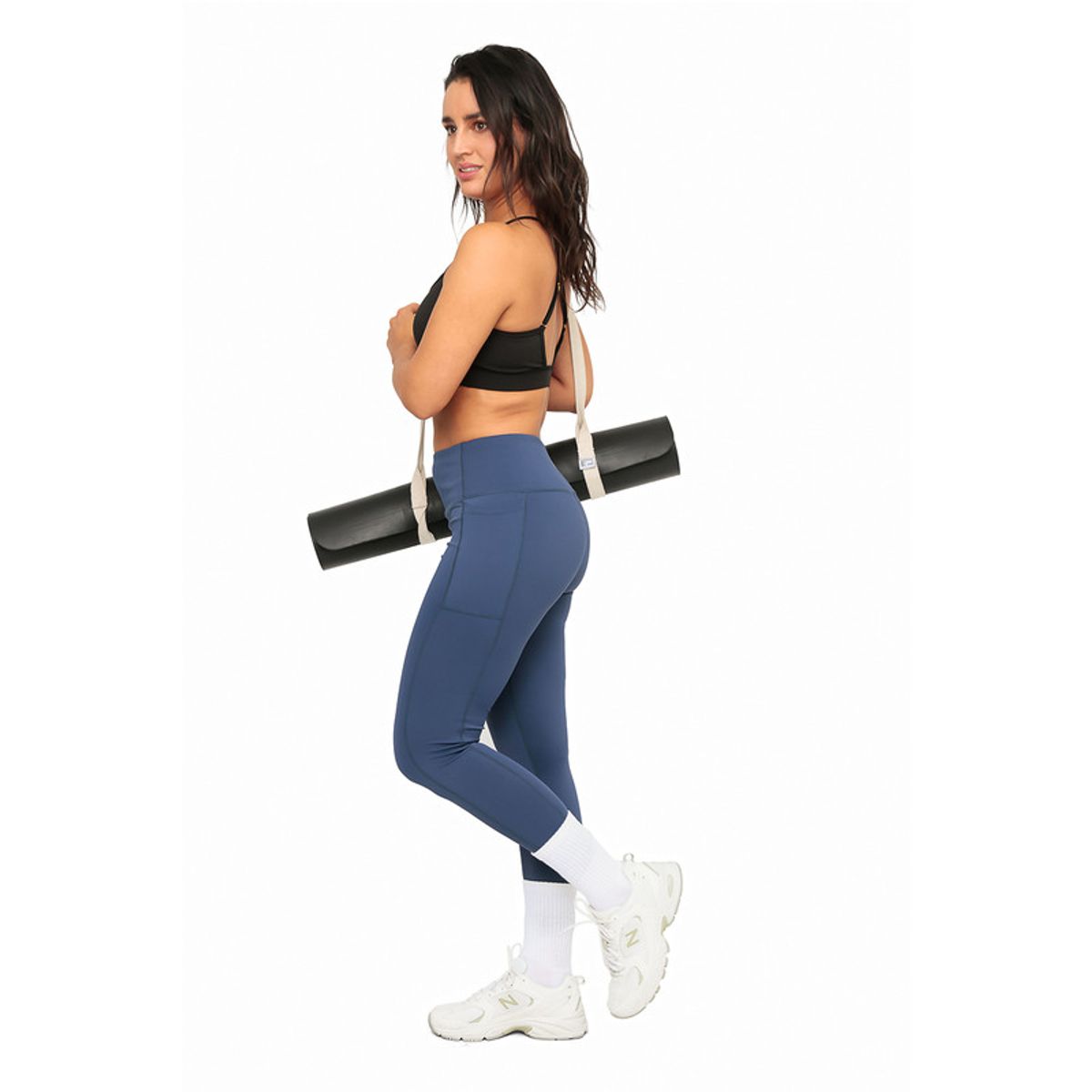 H2O WEAR - Legging Mujer Clasica Con Bolsillos H2O Wear Azul