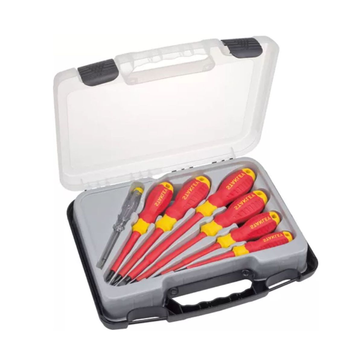 STANLEY - Juego de Destornilladores Aislados de 1000V - 7 Piezas