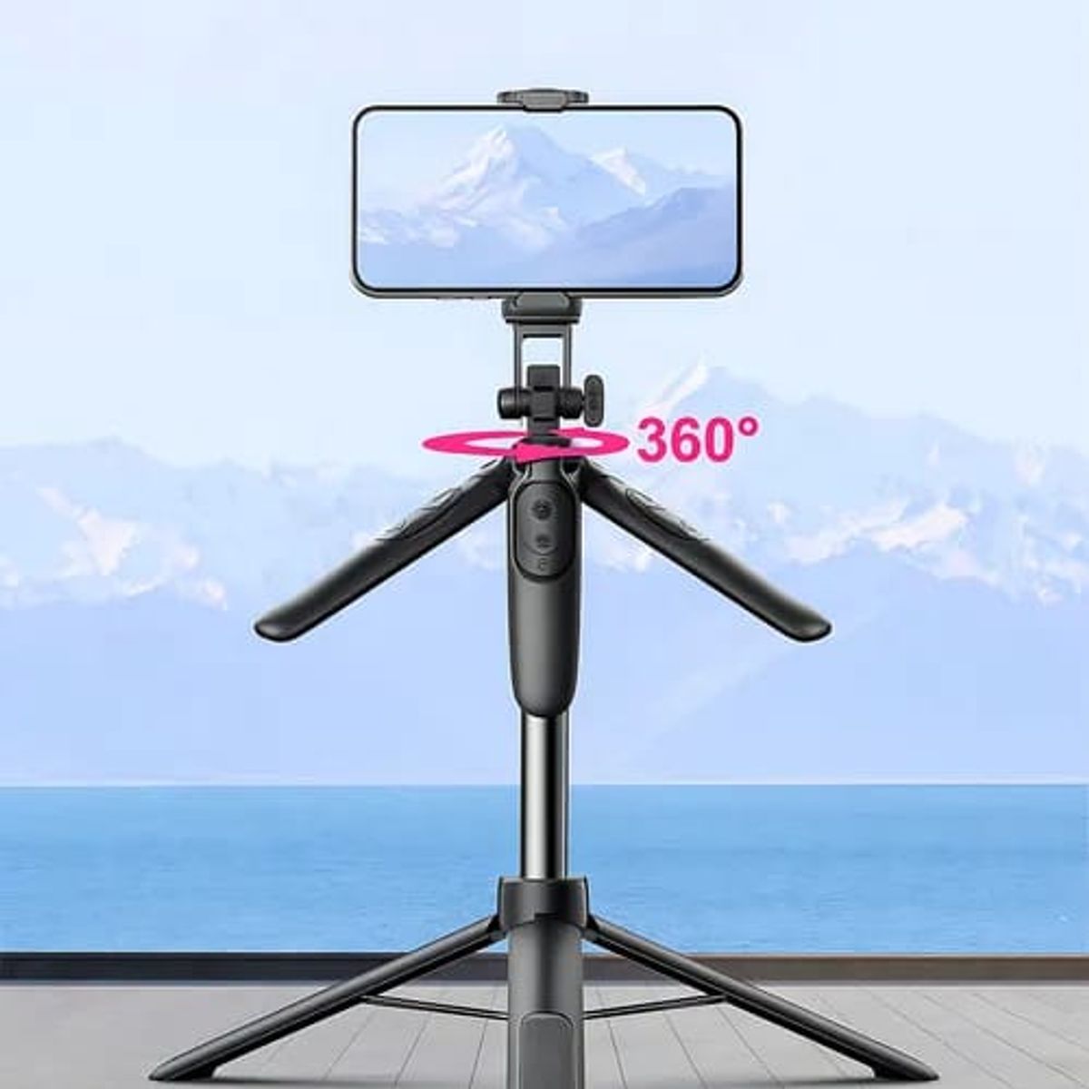 IRM - Trípode Palo Selfie 170cm Control Bluetooth