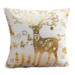 GENERICO - Funda + Cojin De Navidad Medida 45x45cm Estampado Navideño