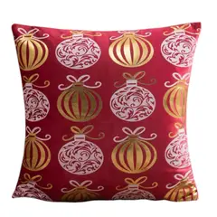 GENERICO - Funda + Cojin De Navidad Medida 45x45cm Estampado Navideño