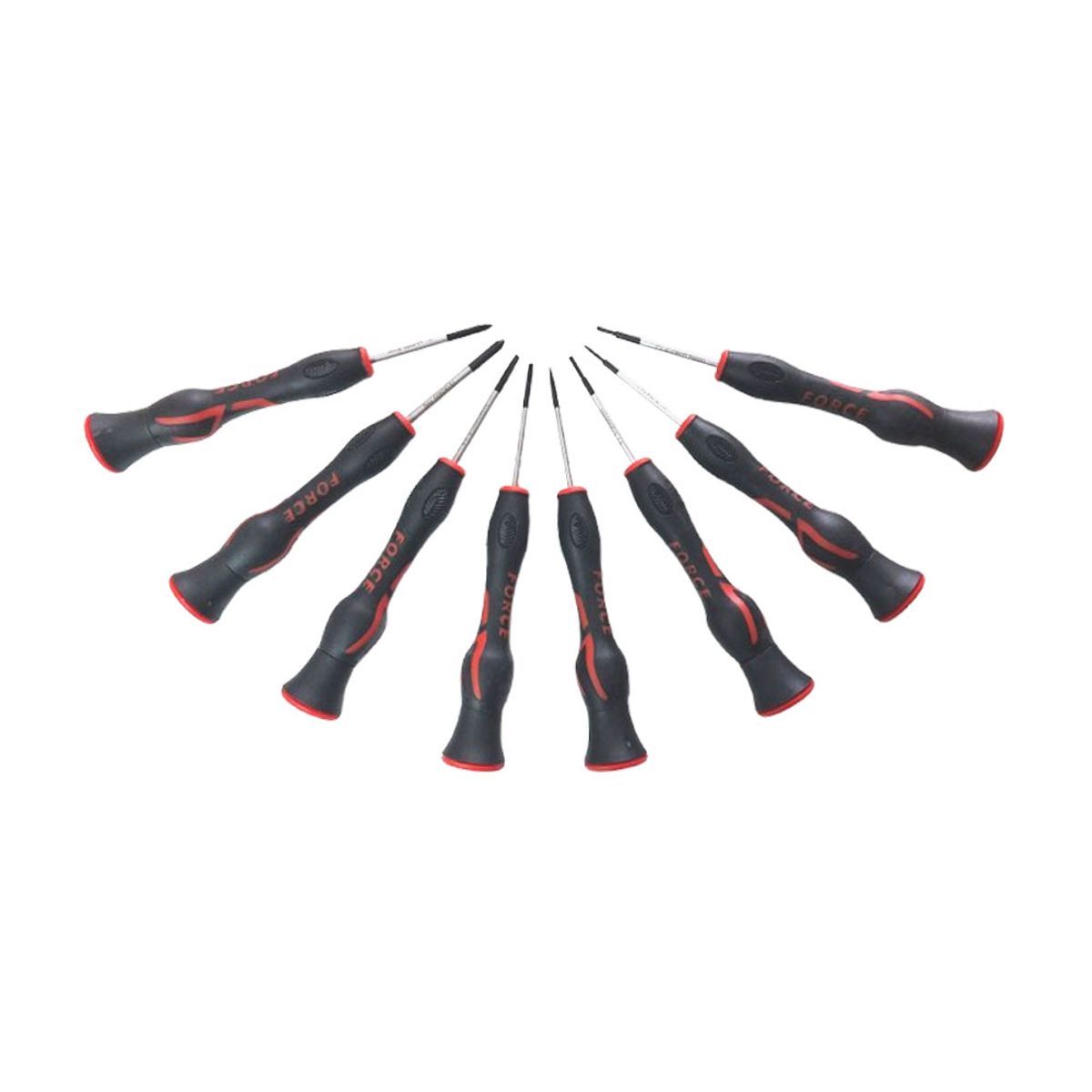 FORCE - Juego de Destornilladores y Alicates de Precisión - 11 Piezas