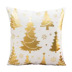 GENERICO - Funda + Cojin De Navidad Medida 45x45cm Estampado Navideño