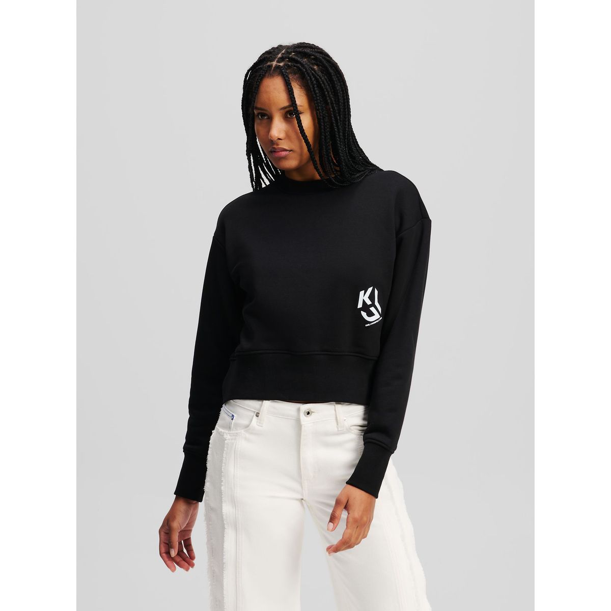 KARL LAGERFELD - Polerón regular con monograma