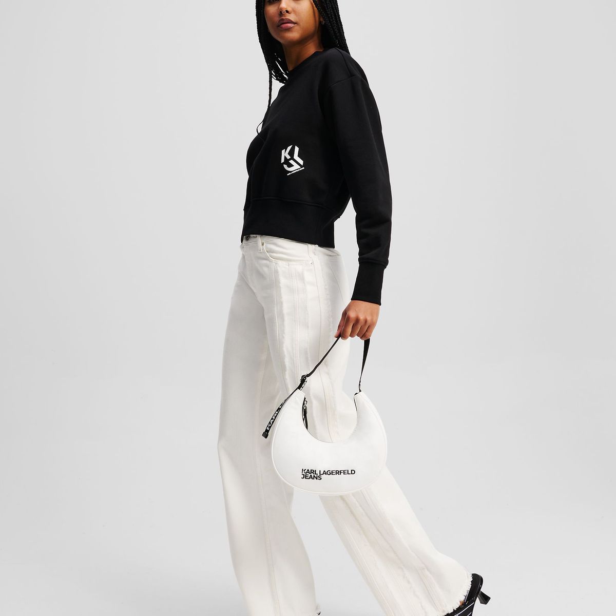 KARL LAGERFELD - Polerón regular con monograma