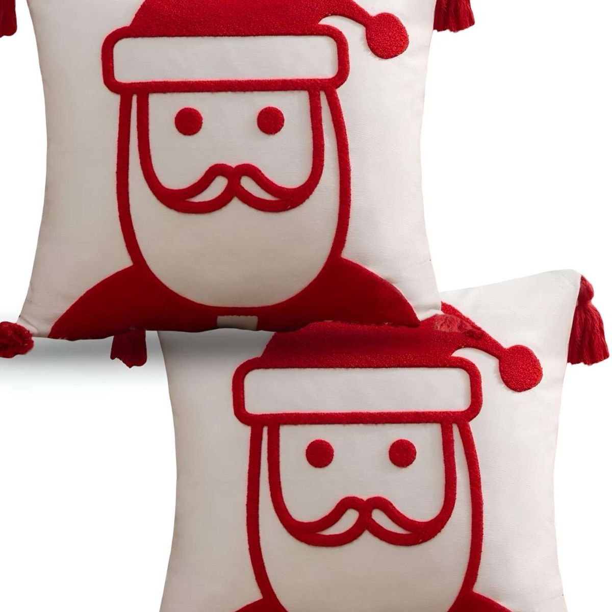 GENERICO - SET DE 2 FUNDAS DE COJIN PARA NAVIDAD A7