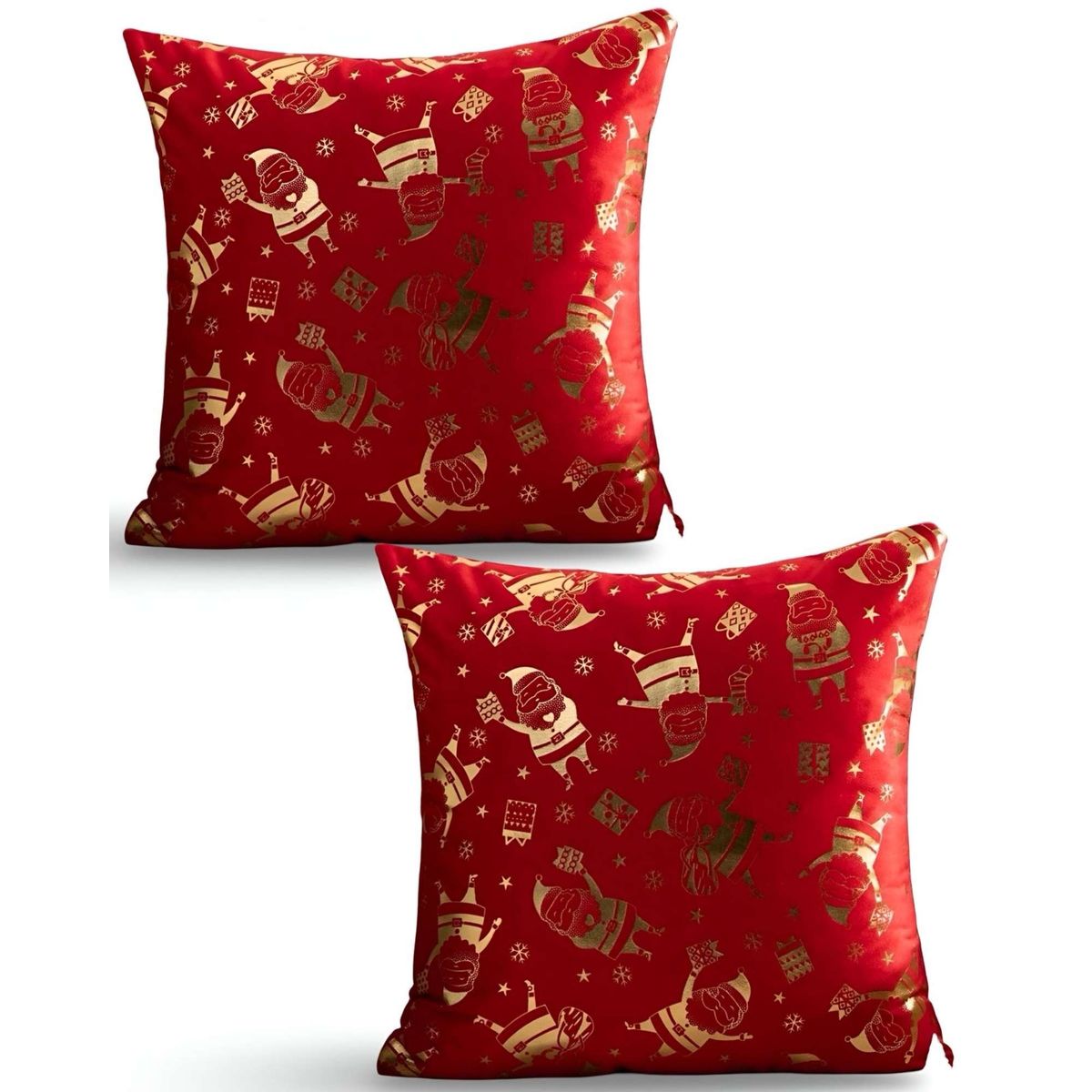 GENERICO - PACK DE 2 FUNDAS DE COJIN PARA NAVIDAD M10…