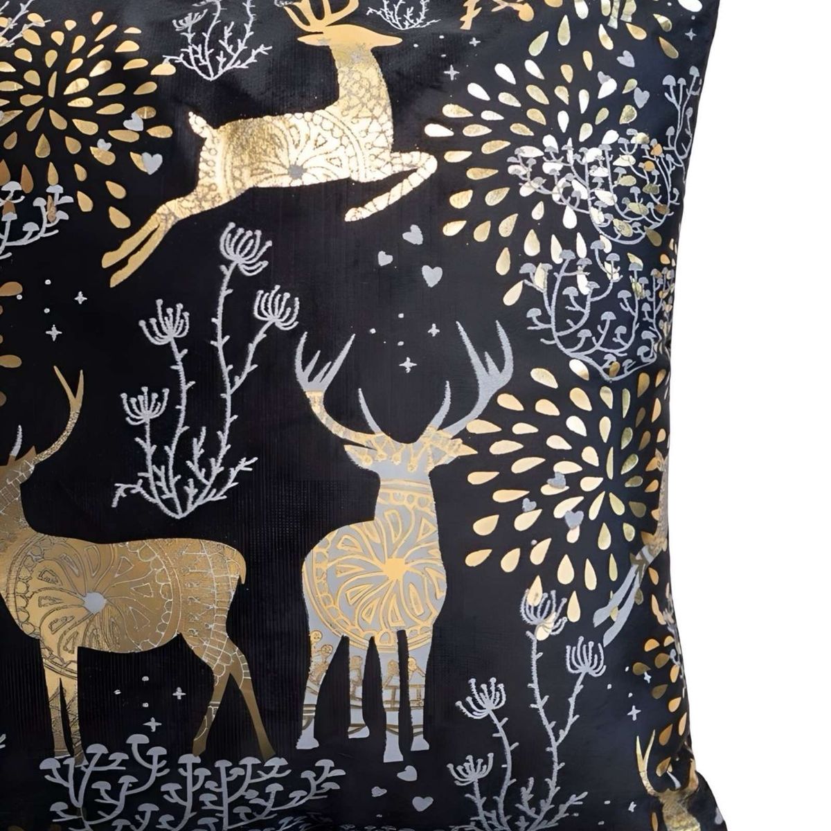 GENERICO - PACK DE 4 FUNDAS DE COJIN PARA NAVIDAD M6…