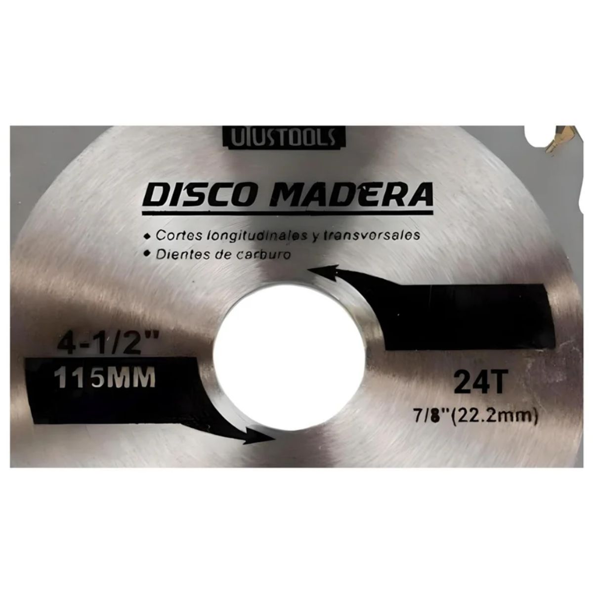 UYUSTOOL - DISCO SIERRA CIRCULAR 4 y media pulg-24D DMA116 UYUSTOOLS