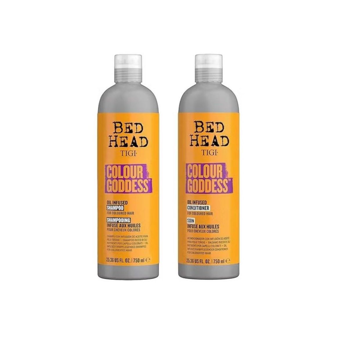 TIGI - Shampoo y Acondicionador Colour Goddess Tigi Bed Head 750 ml