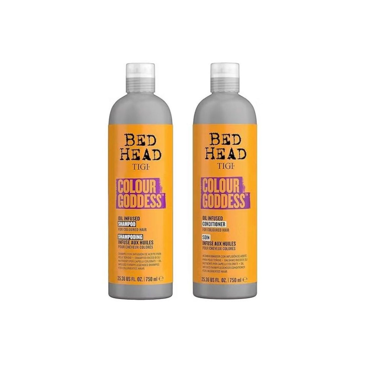 TIGI - Shampoo y Acondicionador Colour Goddess Tigi Bed Head 750 ml