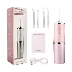 GENERICO - Limpiador de Dientes Irrigador Dental Rosa