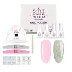BLUUM - Kit De Esmaltado Permanente Profesional Creative Nails