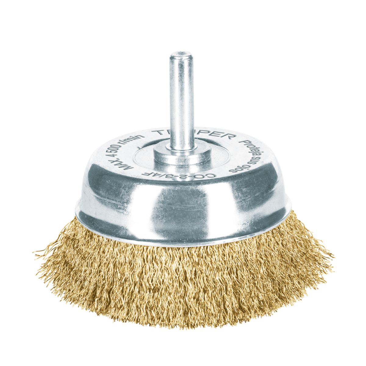 TRUPER - GRATA COPA CONICA 2 3/4 CON VASTAGO TRUPER