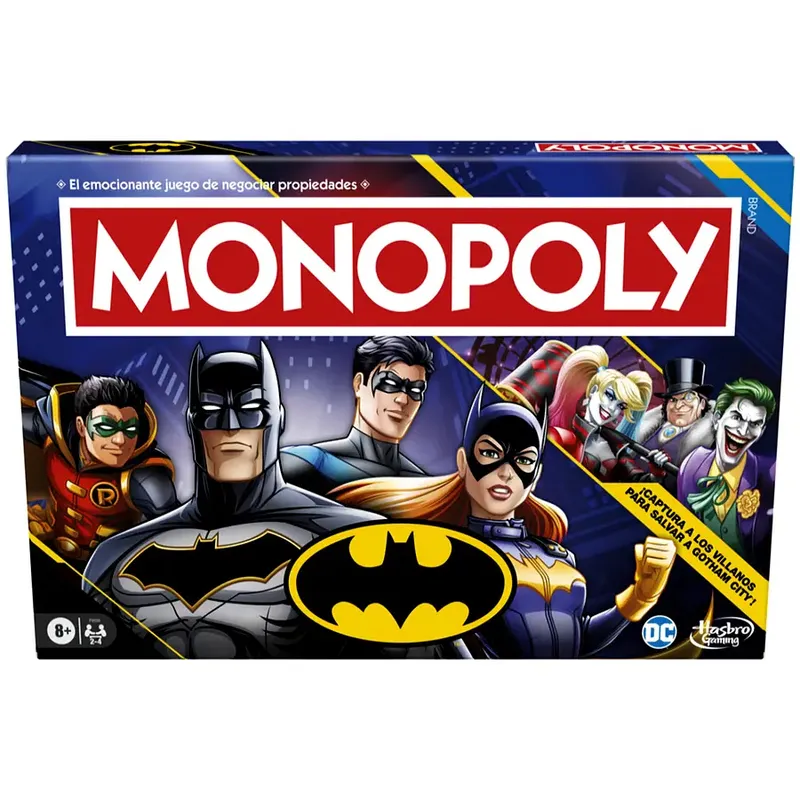 HASBRO GAMING - Monopoly Edición Batman