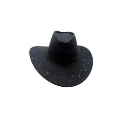 GENERICO - Sombrero Vaquero Negro 57X10Cm 1 Unidad
