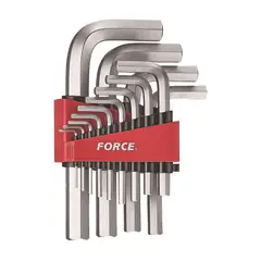 FORCE - Juego de Llaves Allen - 13 Piezas (en Pulg.)