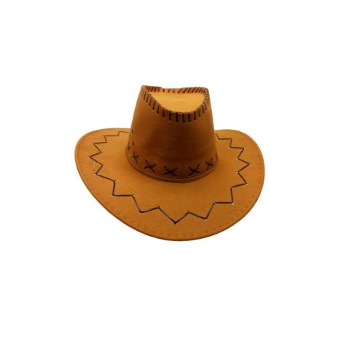 GENERICO - Sombrero Vaquero Café Claro 57X10Cm 1 Unidad