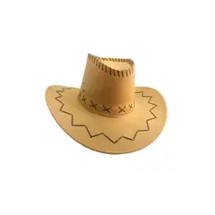 GENERICO - Sombrero Vaquero Beige 57X10Cm 1 Unidad