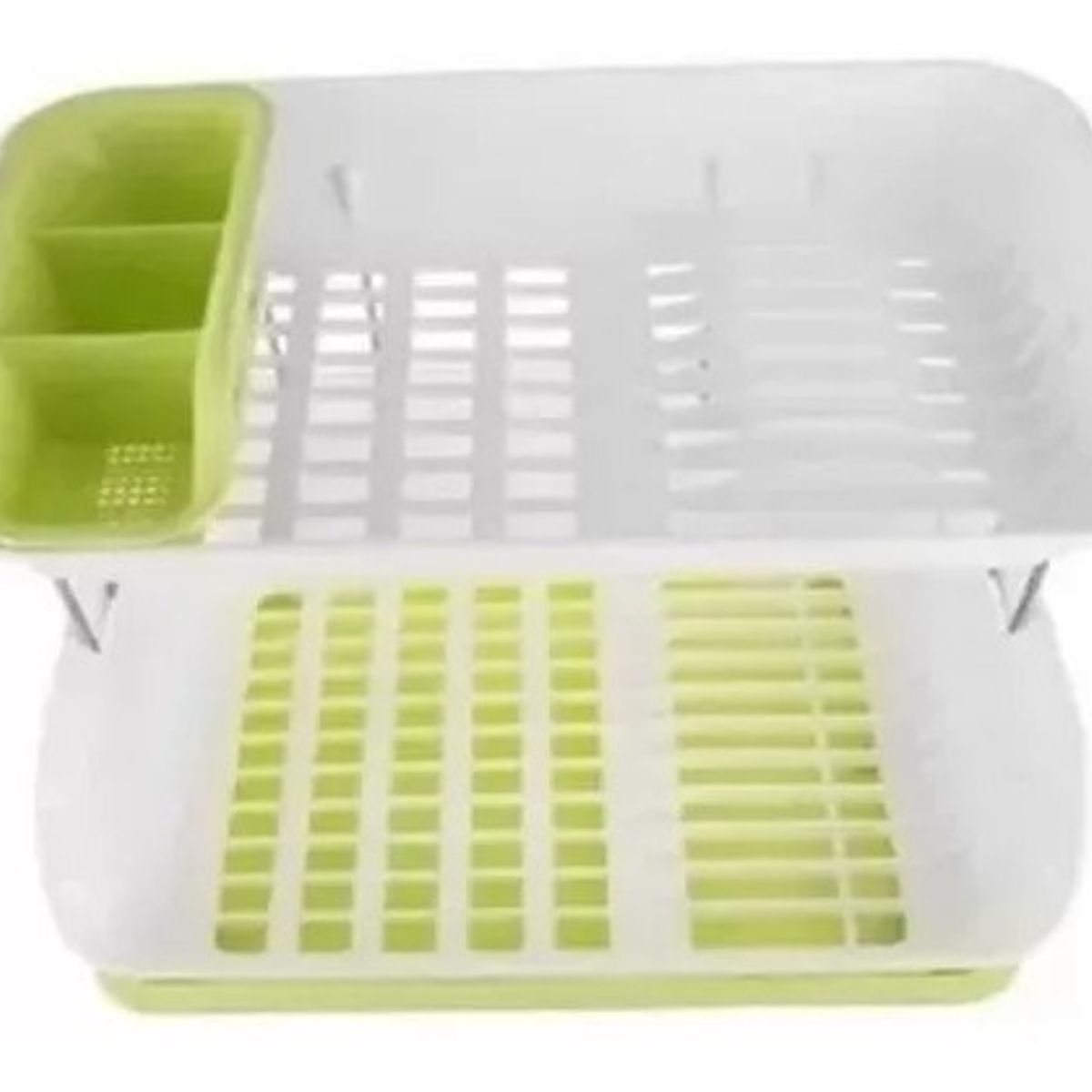 GENERICO - Secador Escurridor Platos 2 Niveles Plastico