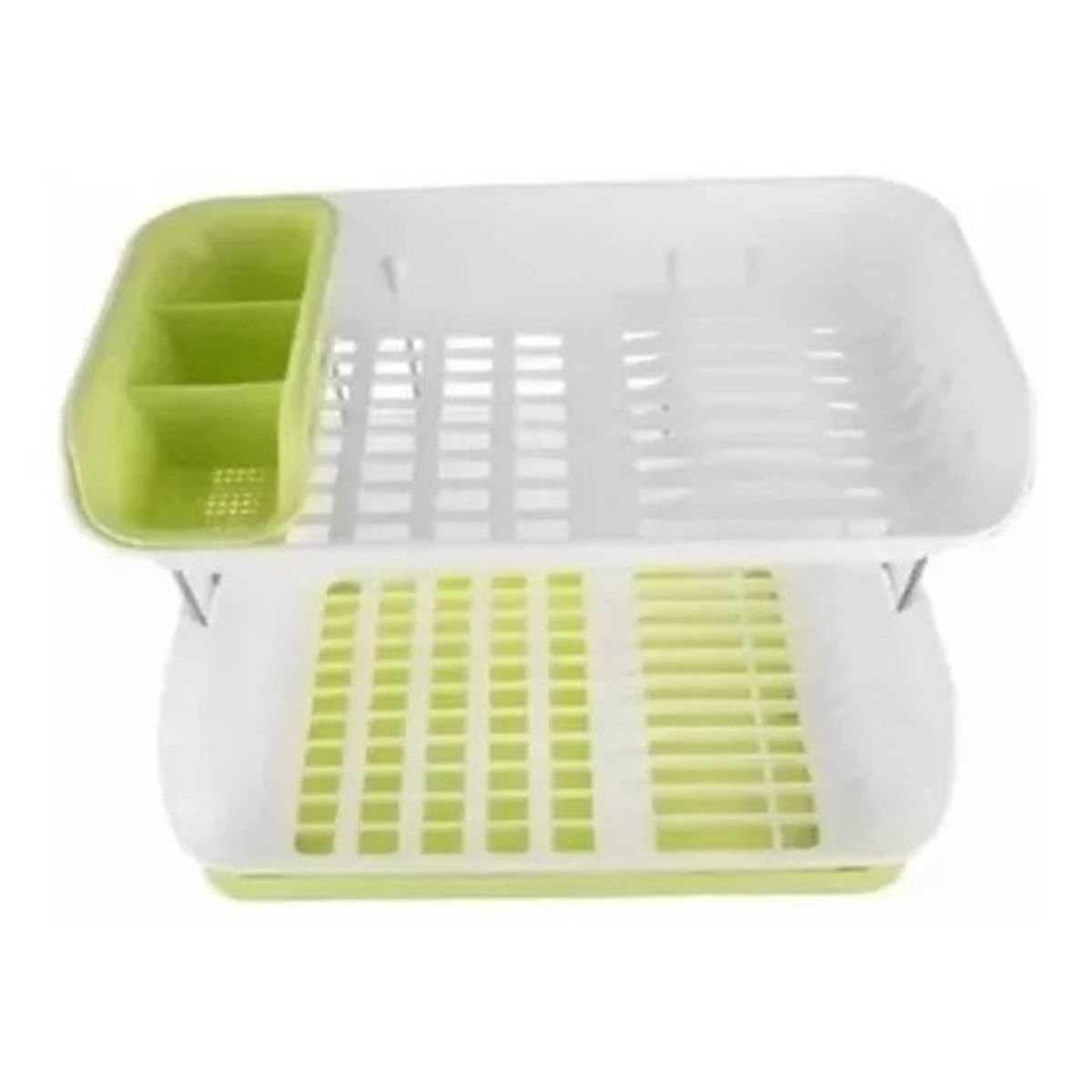 GENERICO - Secador Escurridor Platos 2 Niveles Plastico