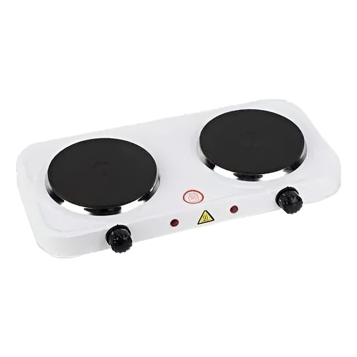 GENERICO - Cocinilla Electrica 2 Hornillas Lisa