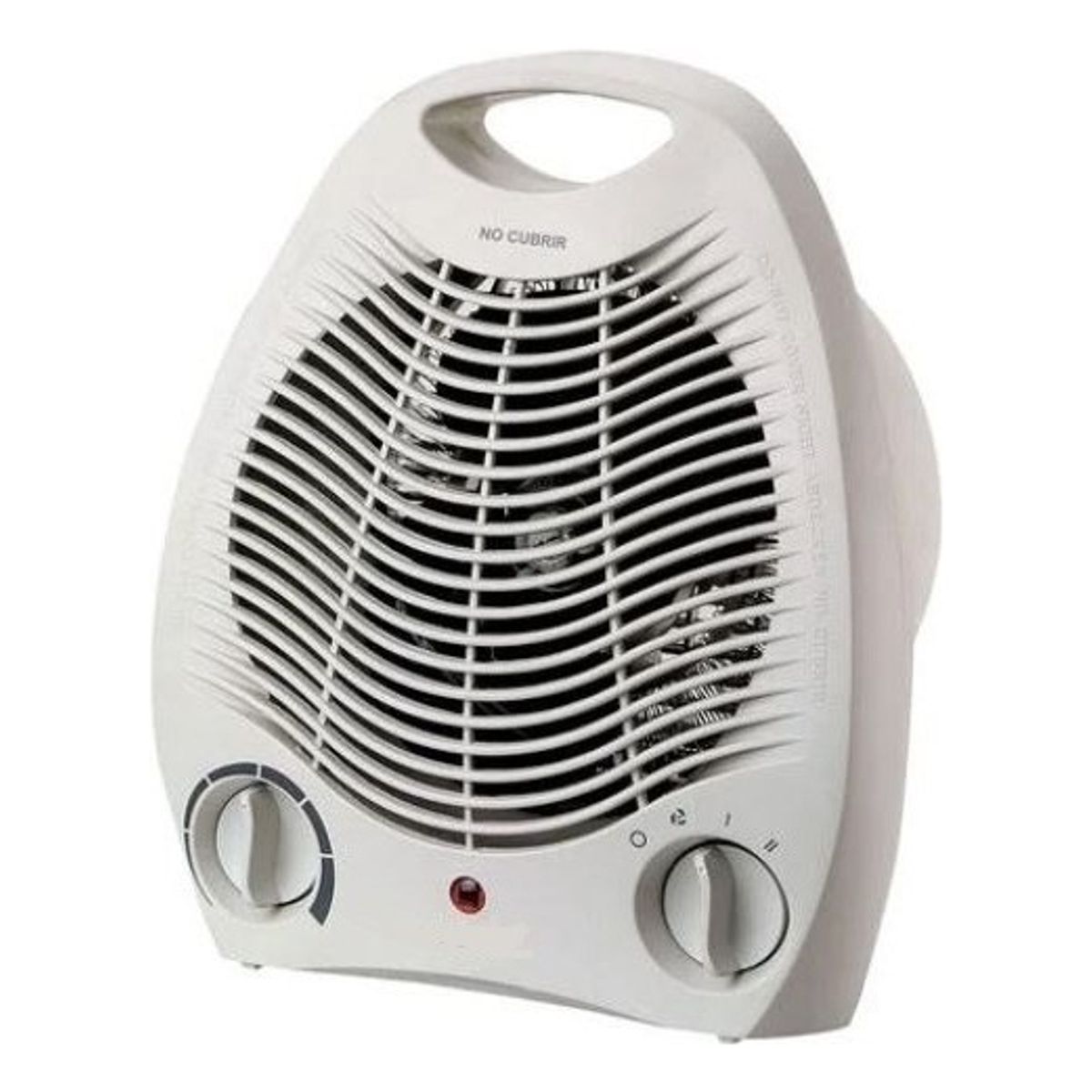 GENERICO - Termoventilador Sistema Seguridad 2000w Lq501b  Color Blanco