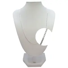 LK LUKSO - Cadena Veneciana de Plata 925 Minimalista 1 mm
