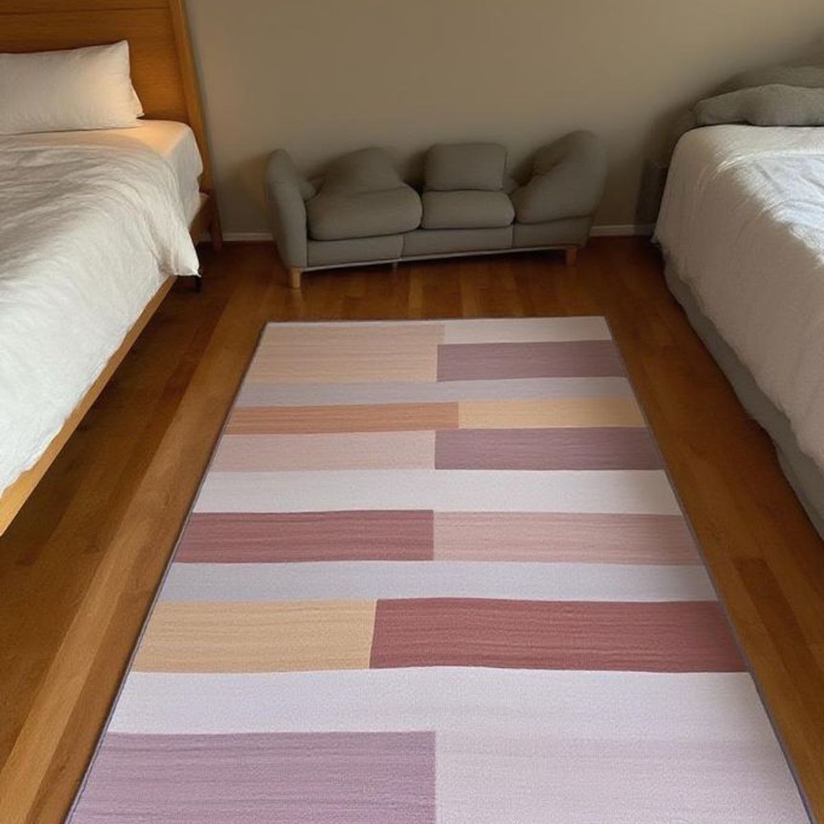 GENERICO - Alfombra De Pasillos Diseño 3d Bajada De Cama Baño Cocina