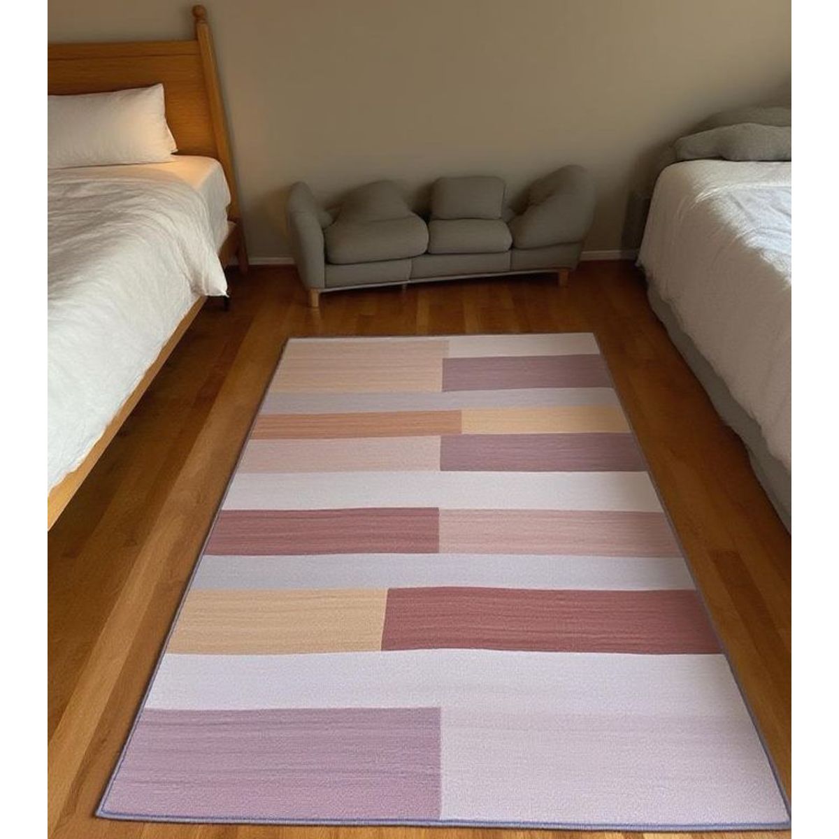 GENERICO - Alfombra De Pasillos Diseño 3d Bajada De Cama Baño Cocina
