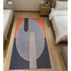 GENERICO - Alfombra De Pasillos Diseño 3d Bajada De Cama Baño Cocina