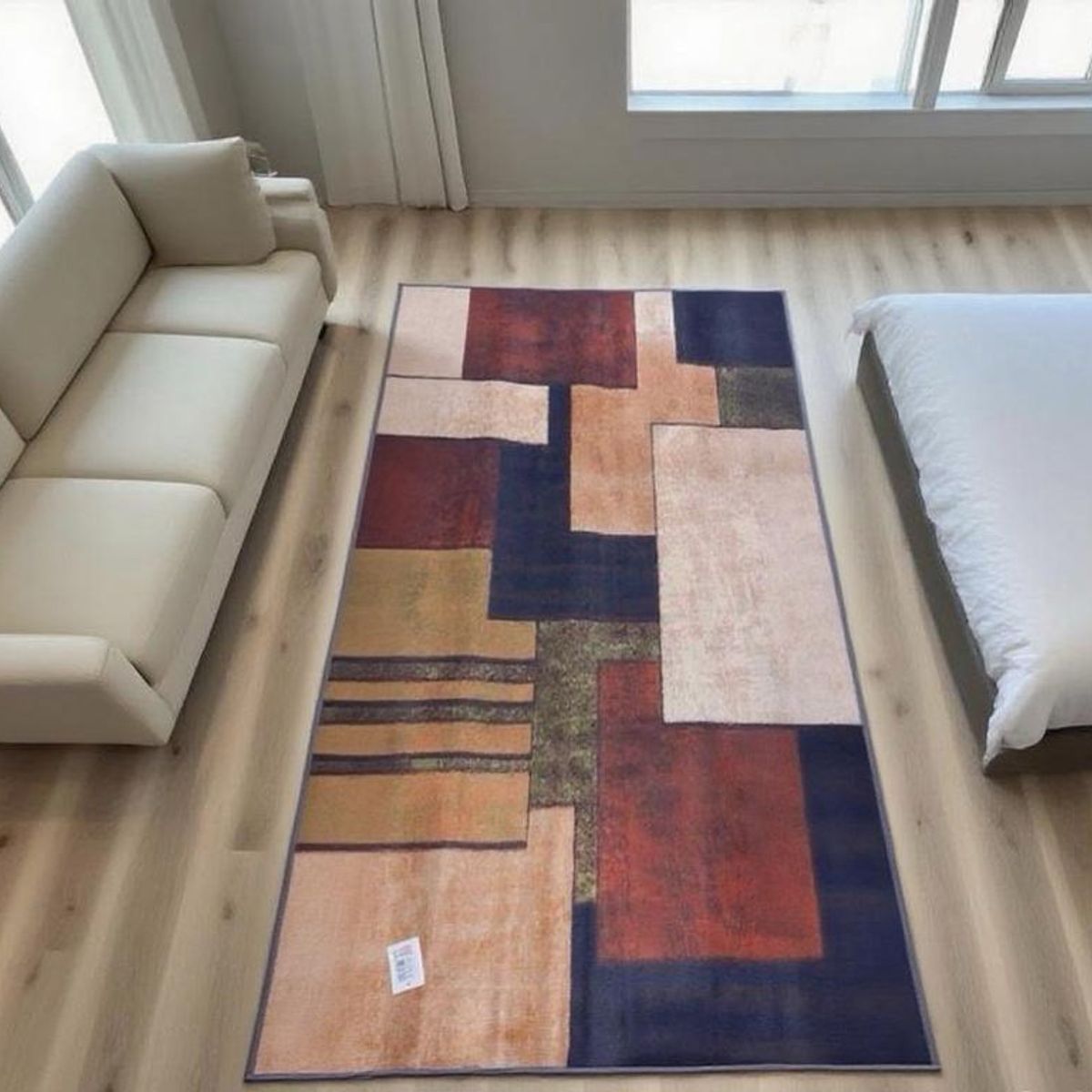 GENERICO - Alfombra De Pasillos Diseño 3d Bajada De Cama Baño Cocina