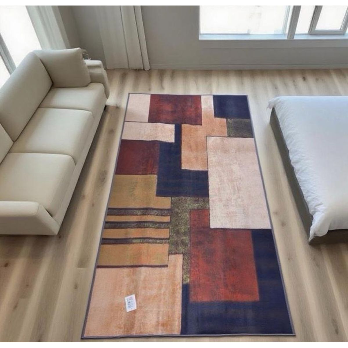 GENERICO - Alfombra De Pasillos Diseño 3d Bajada De Cama Baño Cocina