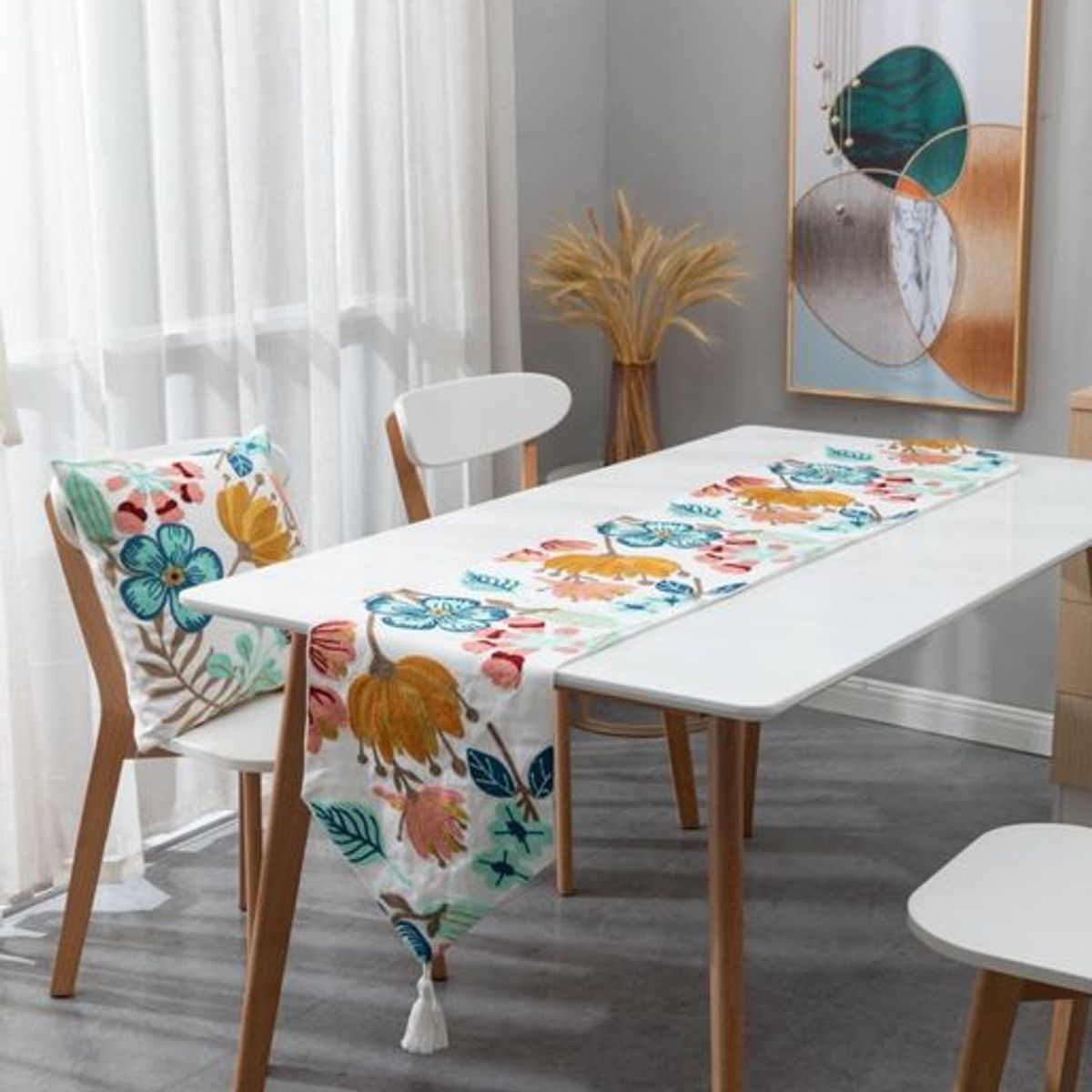 GENERICO - Mantel Camino De Mesa Rectangular Linea 180x32cm A10