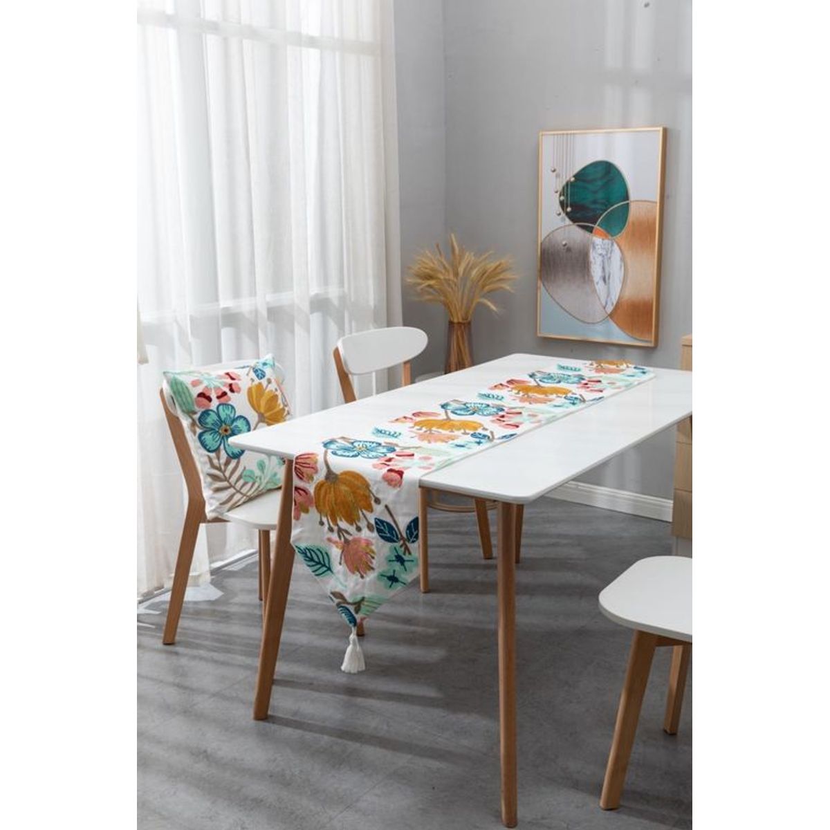 GENERICO - Mantel Camino De Mesa Rectangular Linea 180x32cm A10