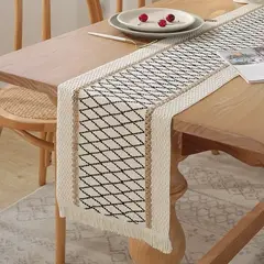 GENERICO - Mantel Camino De Mesa Rectangular Linea 180x30cm