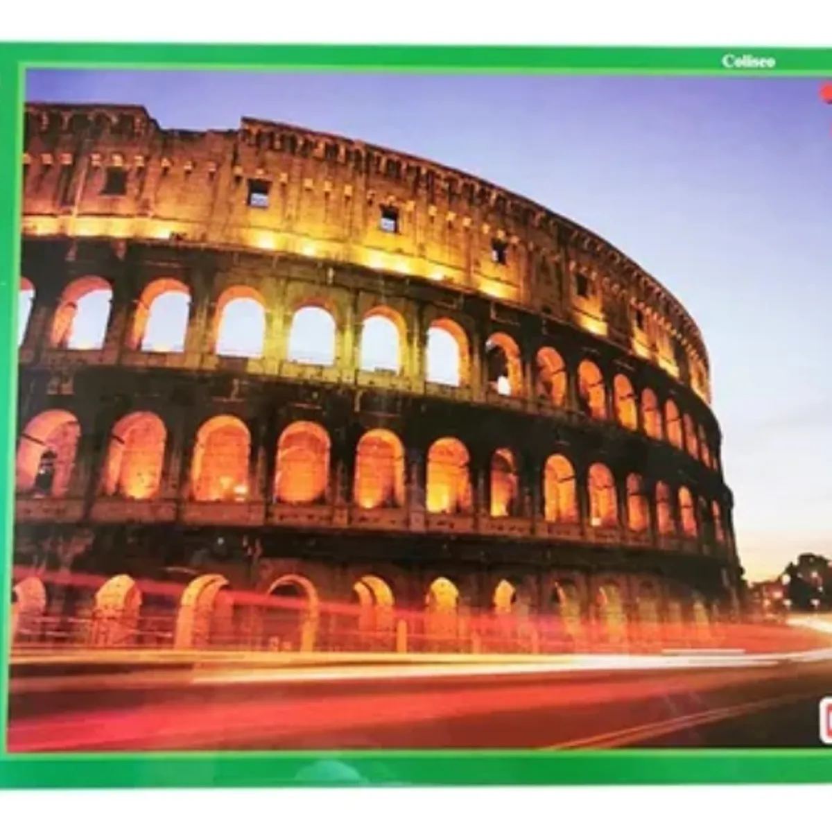GENERICO - Puzzle Rompecabezas Coliseo Roma 1000 Piezas 66x48cms