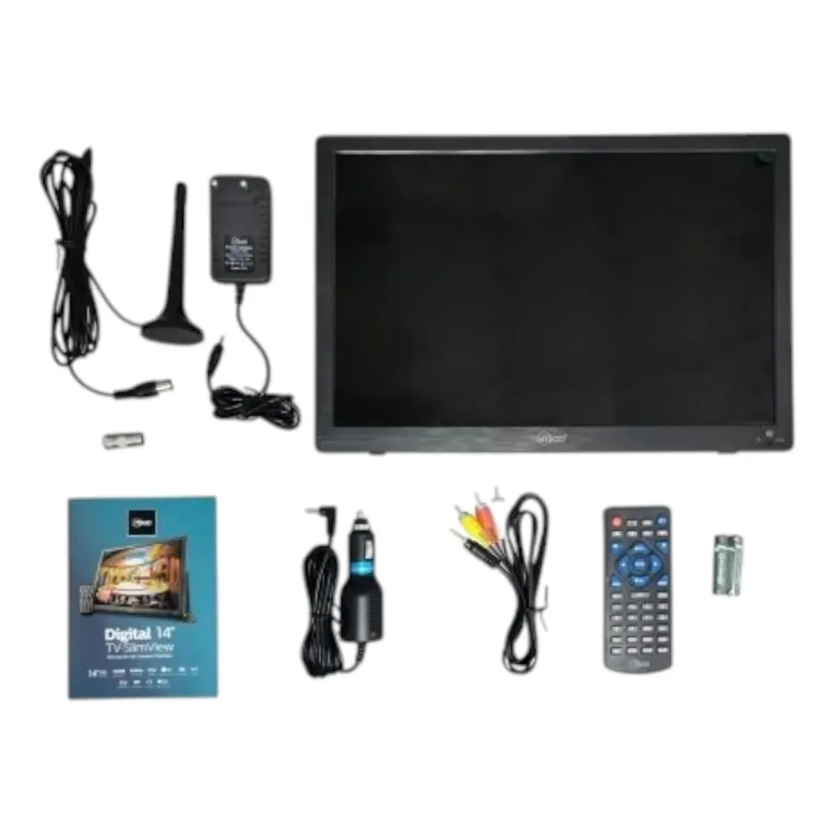 MLAB - Televisor Digital 14 Mlab Recargable Portatil/usb/sd/hdmi Tv