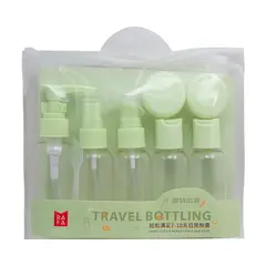 GENERICO - Set Botellas Vacías Porta Cosmético Para Viaje Rafa