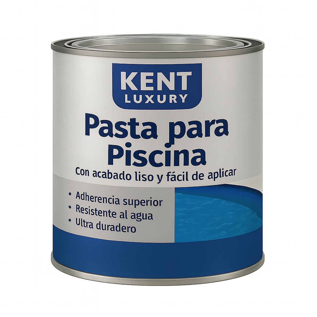 KENT - Pasta Piscinas nivela - cubre 1/4 GALÓN 1.6 KILOS