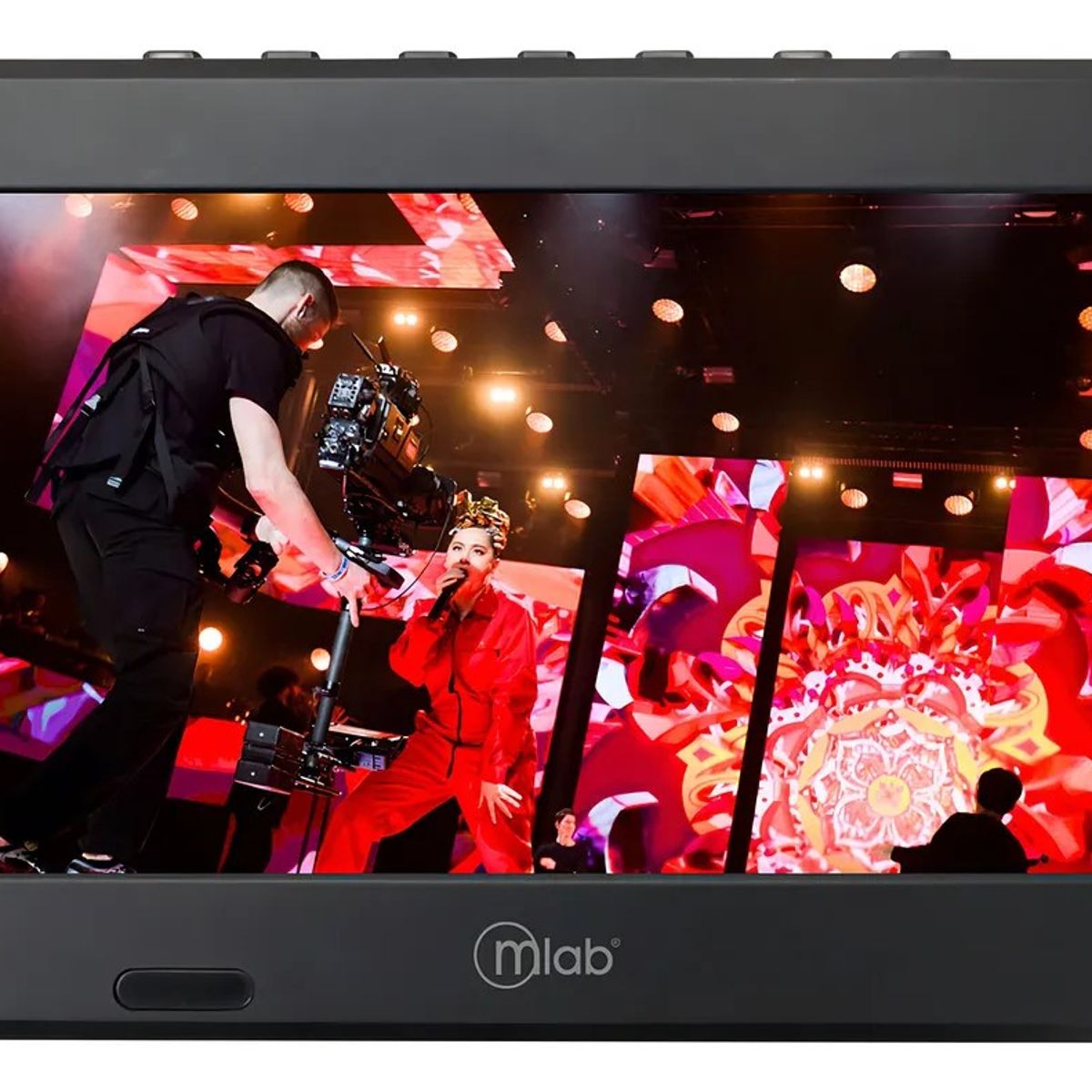 MLAB - Televisor Color Digital Portatil 7 Pulgadas Mlab Recargable