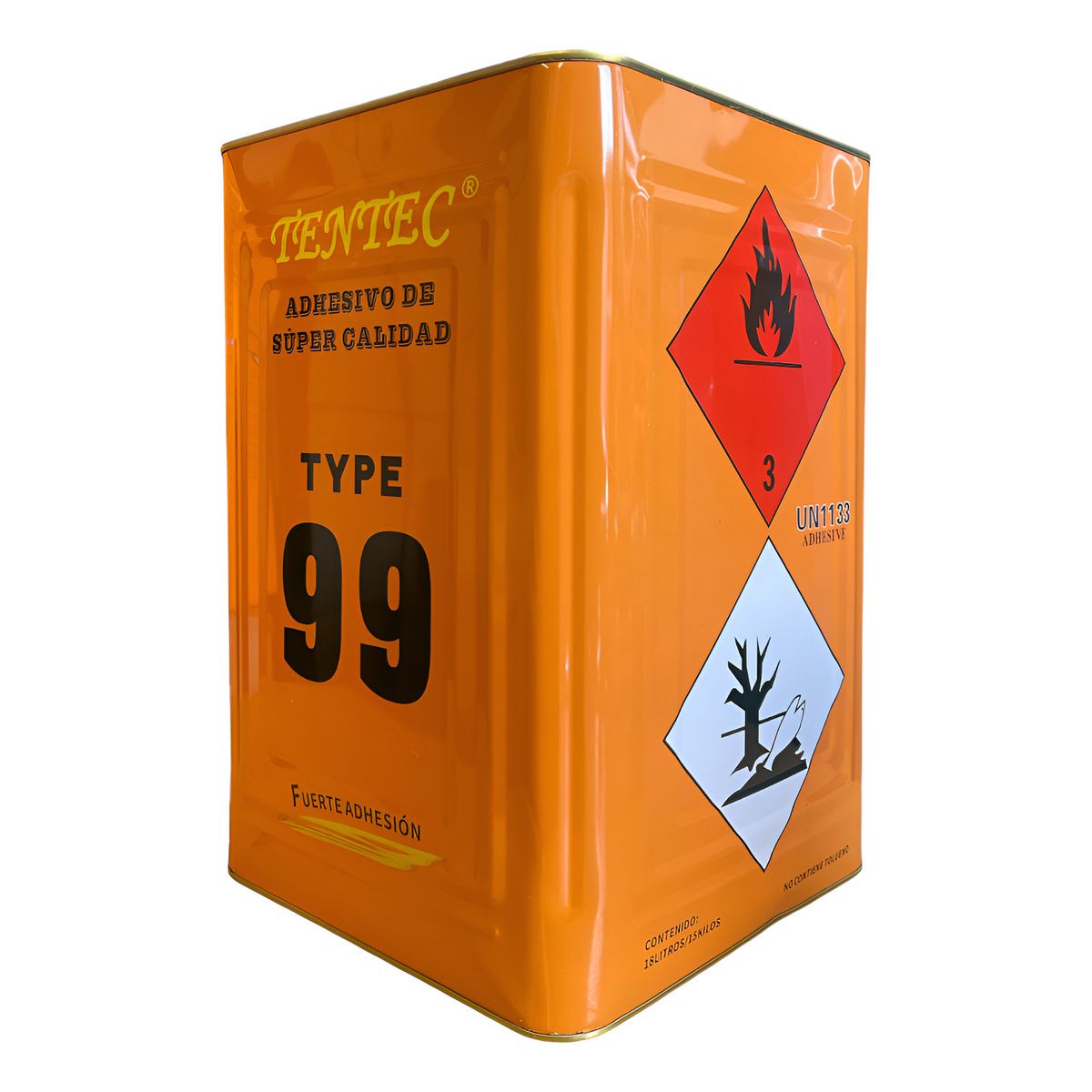 GENERICO - Pegamento Adhesivo De Contacto Tentec 99 - 15kg