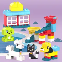 GENERICO - Legos Mega Blokes Animales 75pcs