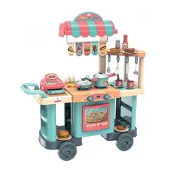 GENERICO - Set Carrito De Comida Rapida Juguete De Ñiños