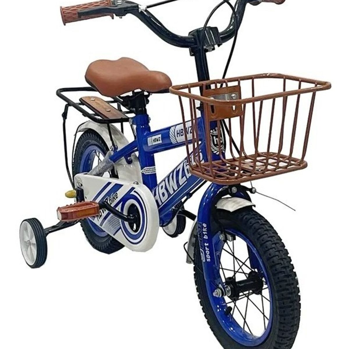 GENERICO - Bicicleta Infantil Sport  Aro 12  Rueda Aprendizaje Hbwz