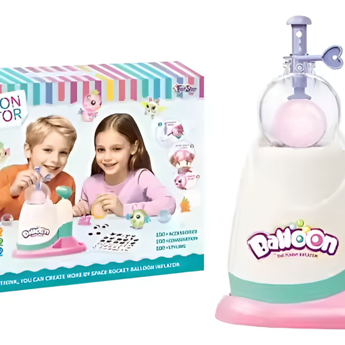 GENERICO - Juego Inflador De Globos Magic Ballon